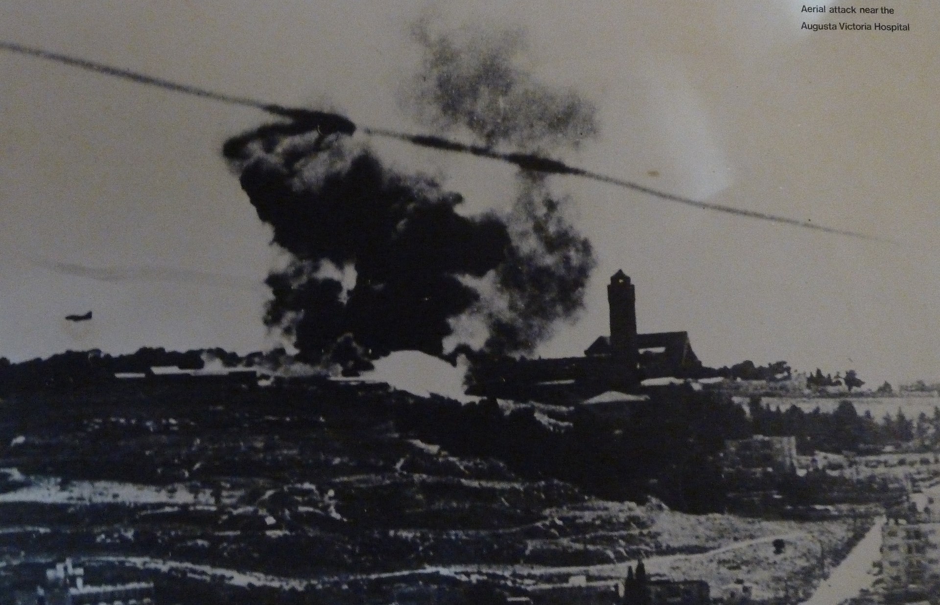 1967 Airstrike near Hospital