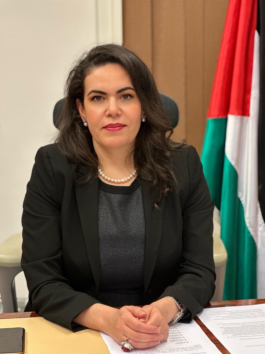 Her Excellency, Ambassador Extraordinary and Plenipotentiary of the State of Palestin