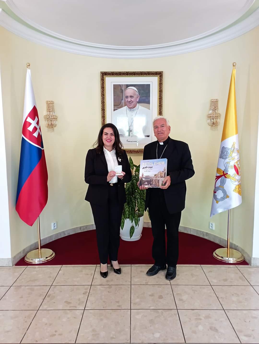 MEETING WITH MONS. NICOLA GIRASOLI